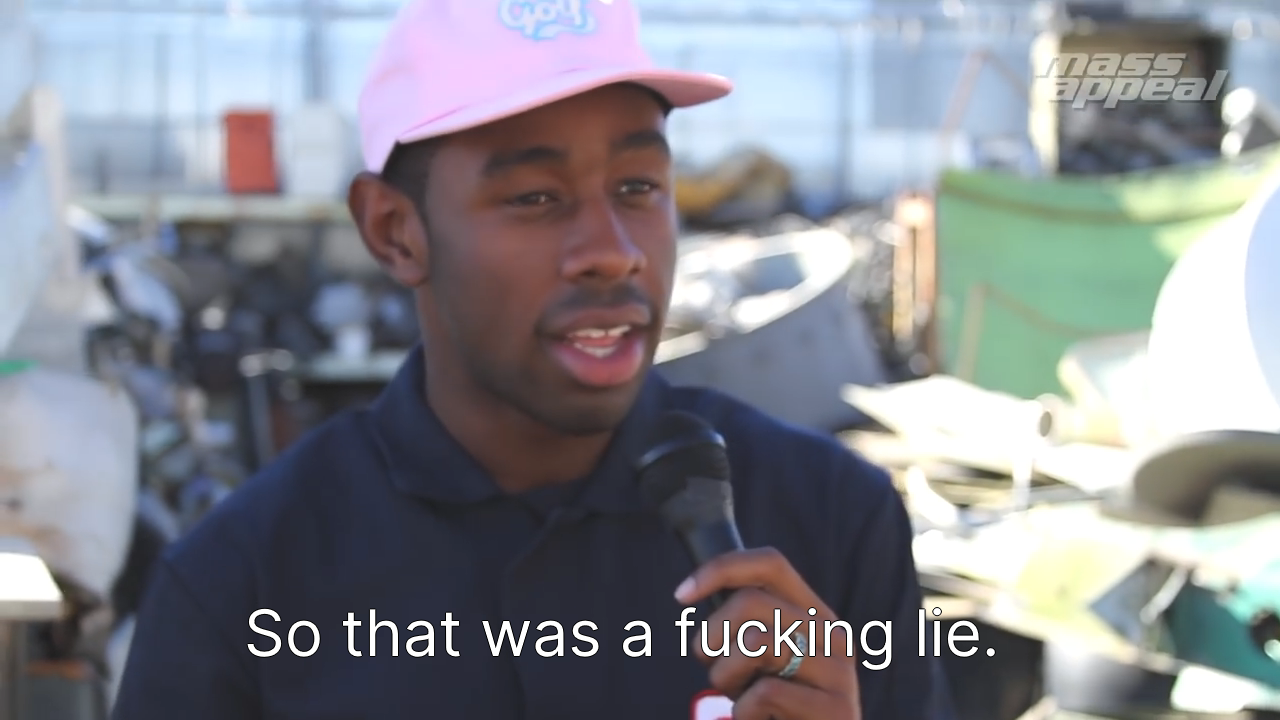 TylerTheCreatorLie